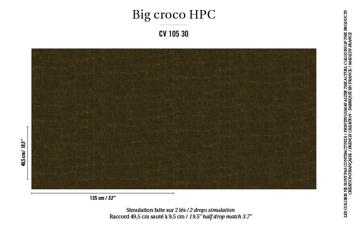 Big Croco Project Behang Contract Markt HPC CV-105-30