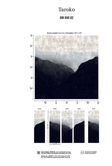 ÉLITIS Taroko Behang Paneel - Panoramique Collectie