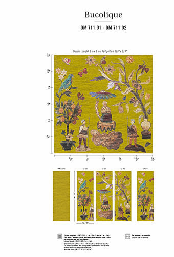 ÉLITIS Bucolique Behang Paneel - Panoramique Collectie