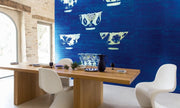 ÉLITIS Le bleu thé Behang Paneel DM_864_04