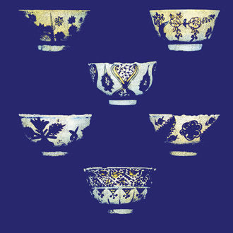 ÉLITIS Le bleu thé Behang Paneel DM_864_04
