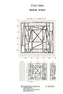 ÉLITIS Free time Behang Paneel Panoramique Free time DM_895_08