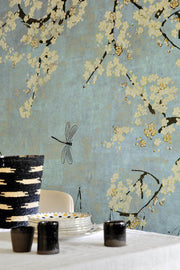 Les Cerisiers Sauvages Behang Soleil levant Collectie TP_289_02