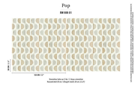 ÉLITIS Mykonos Behang Pop Collectie RM_898_01