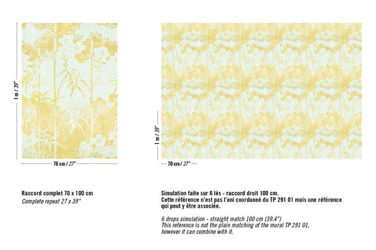 ÉLITIS La Montagne Sacree Behang Soleil levant Collectie TP_292_01