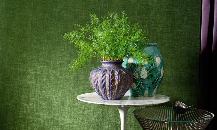 ÉLITIS Alcove Behang Velvet Fluweel Behang