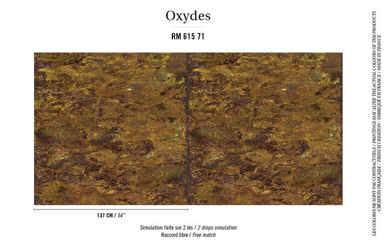 ÉLITIS Vulcain Behang Oxydes Collectie RM_615_71