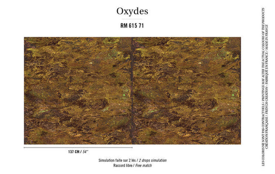 ÉLITIS Vulcain Behang Oxydes Collectie RM_615_71