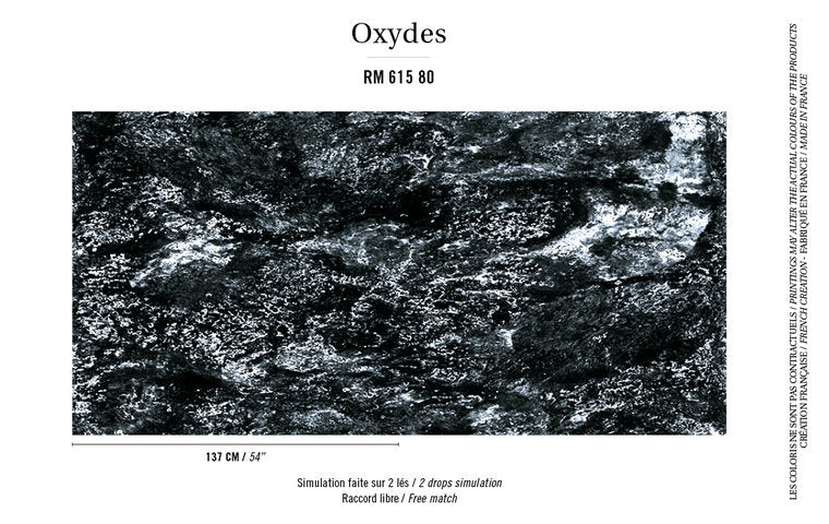 ÉLITIS Vulcain Behang Oxydes Collectie RM_615_80