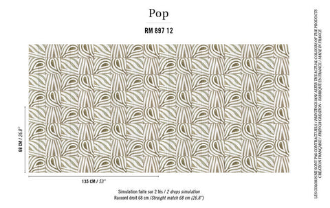 ÉLITIS Bobale Behang Pop Behang Collectie RM_897_12