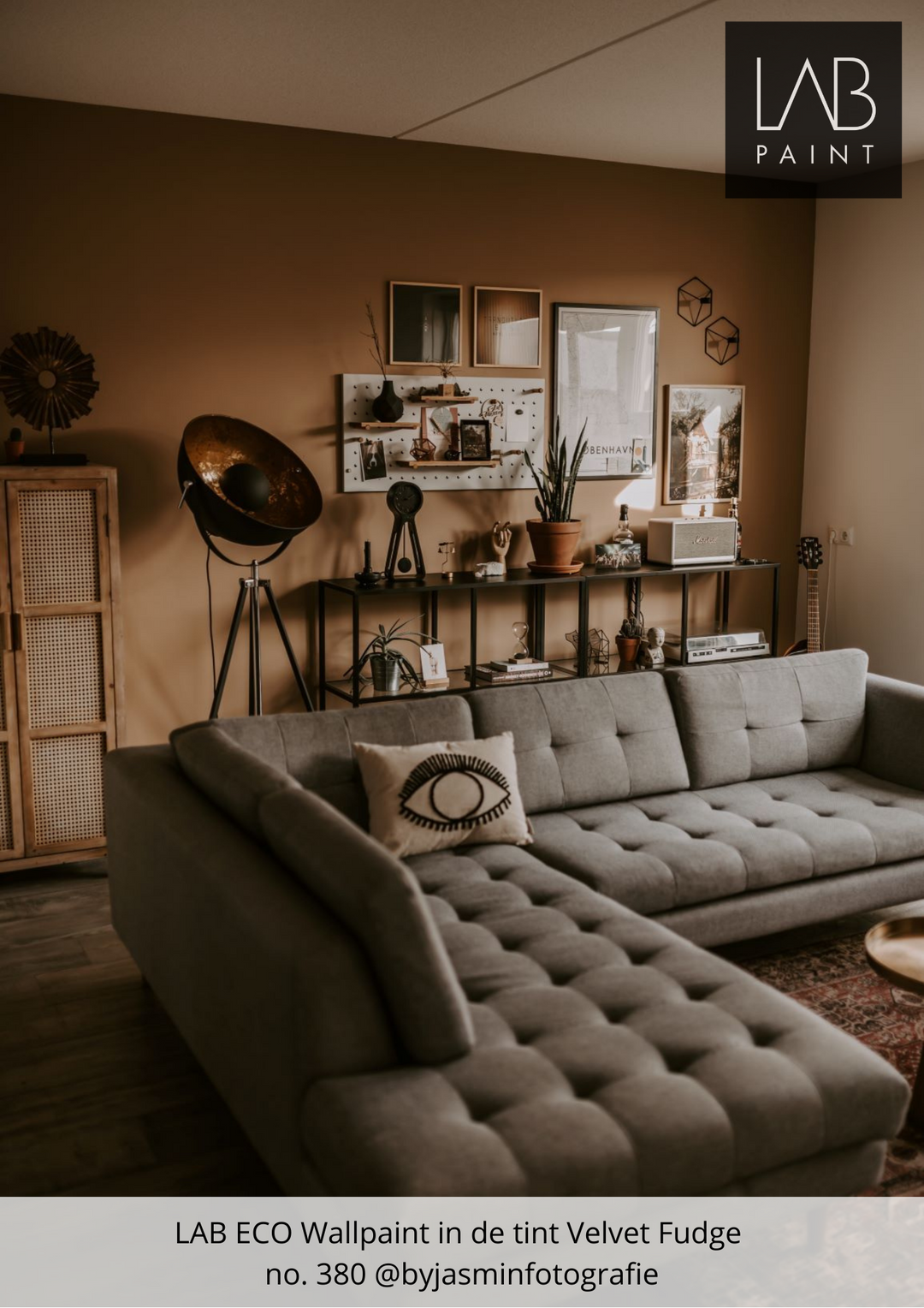 LAB Wandfarbe | Velvet Fudge Nr. 380