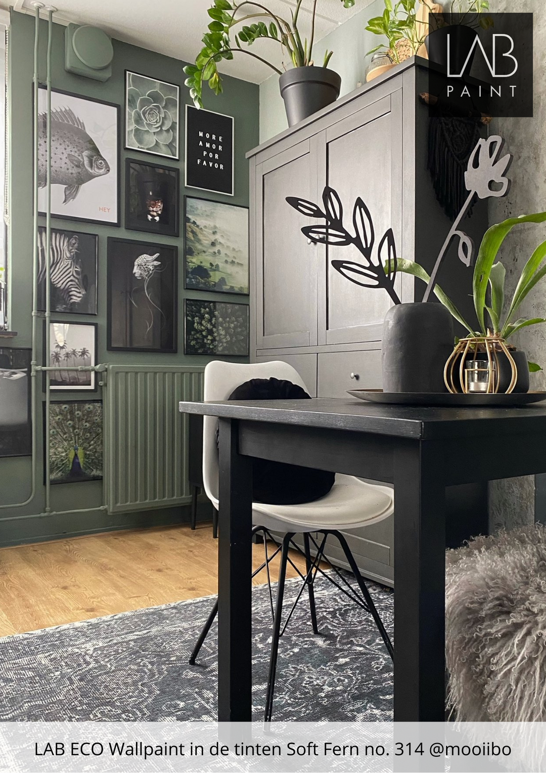 LAB-Farbmuster | Weicher Farn Nr. 314
