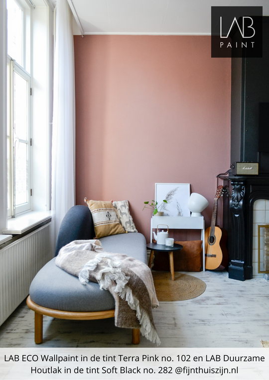 LAB Wandfarbe | Terra Pink Nr. 102