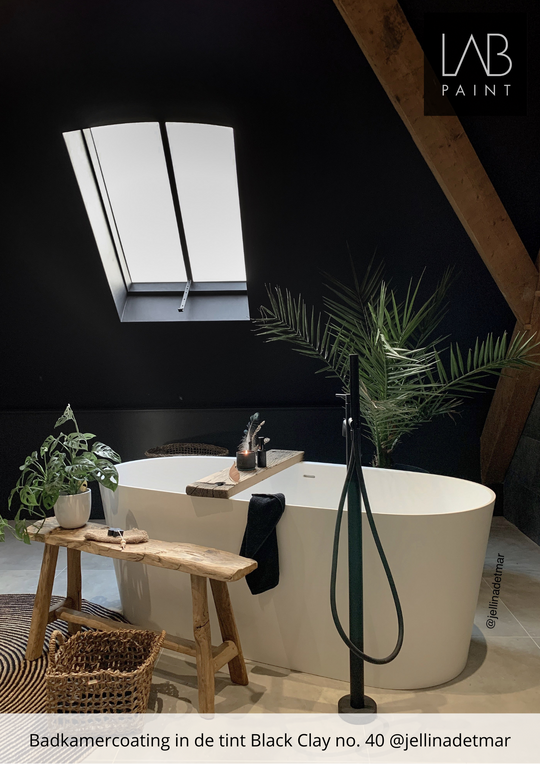 LAB Badkamercoating | BLACK CLAY NO. 40