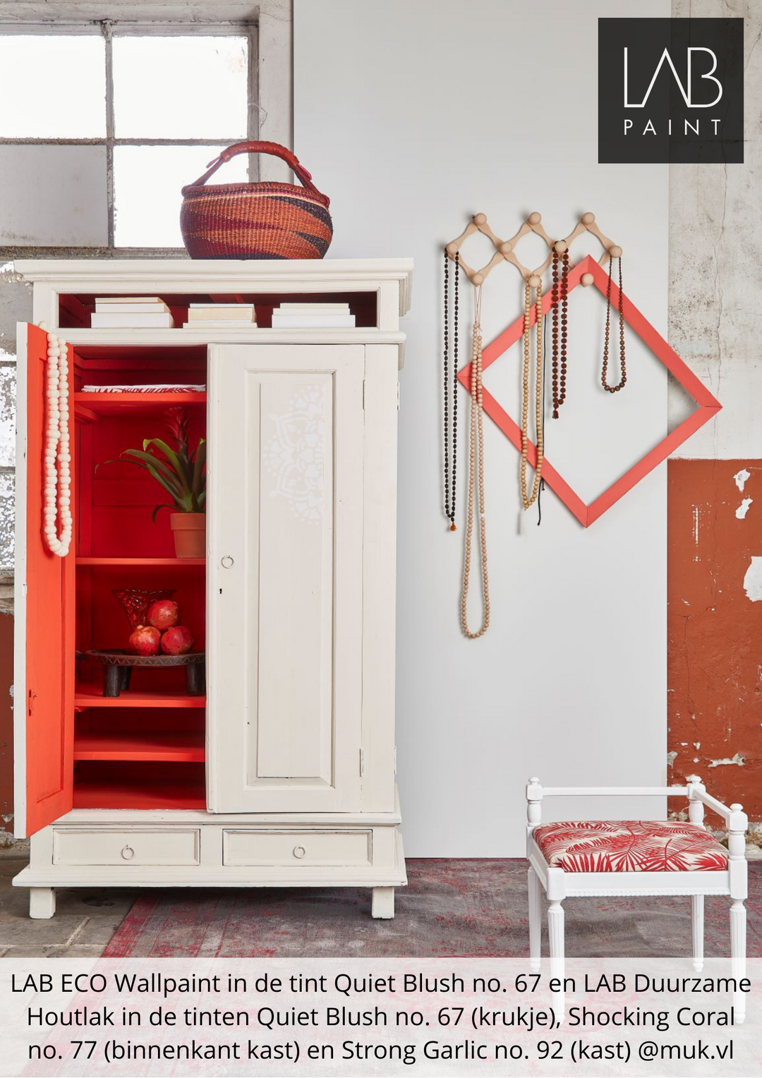 LAB Innenfarbe | Ruhiges Rouge Nr. 67