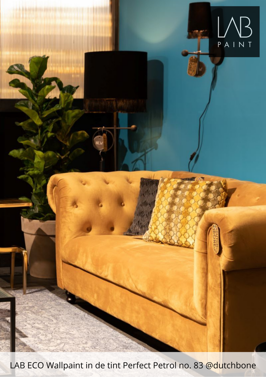 LAB Wandfarbe | Perfect Petrol Nr. 83