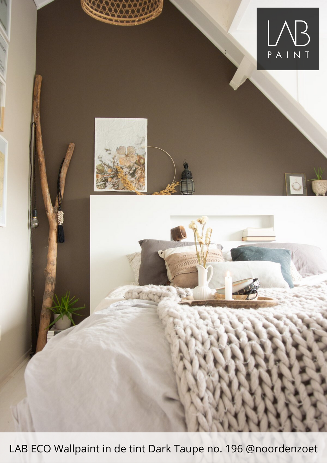 LAB-Wandfarbe | DUNKELTAUPE NR. 196