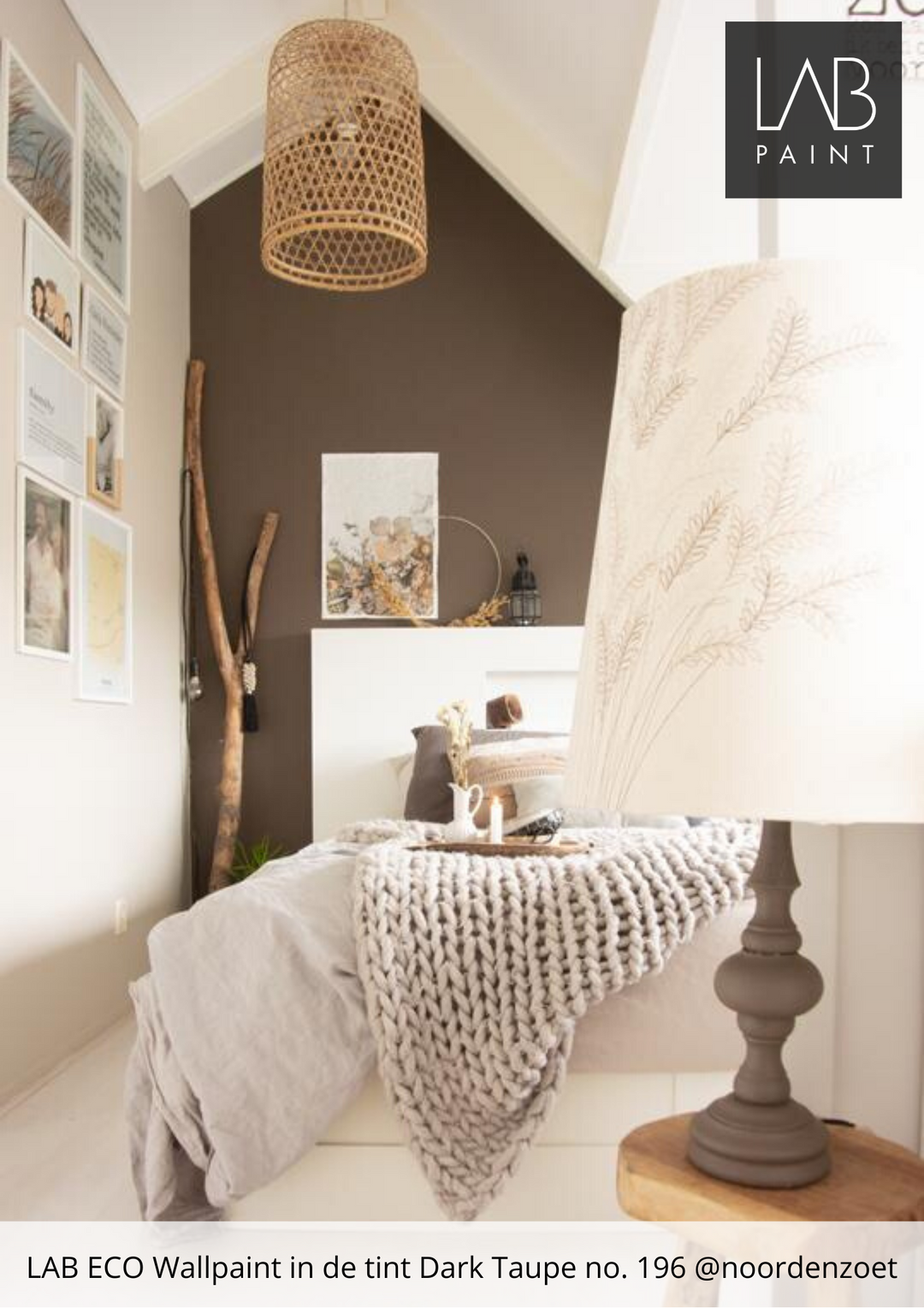 LAB-Wandfarbe | DUNKELTAUPE NR. 196