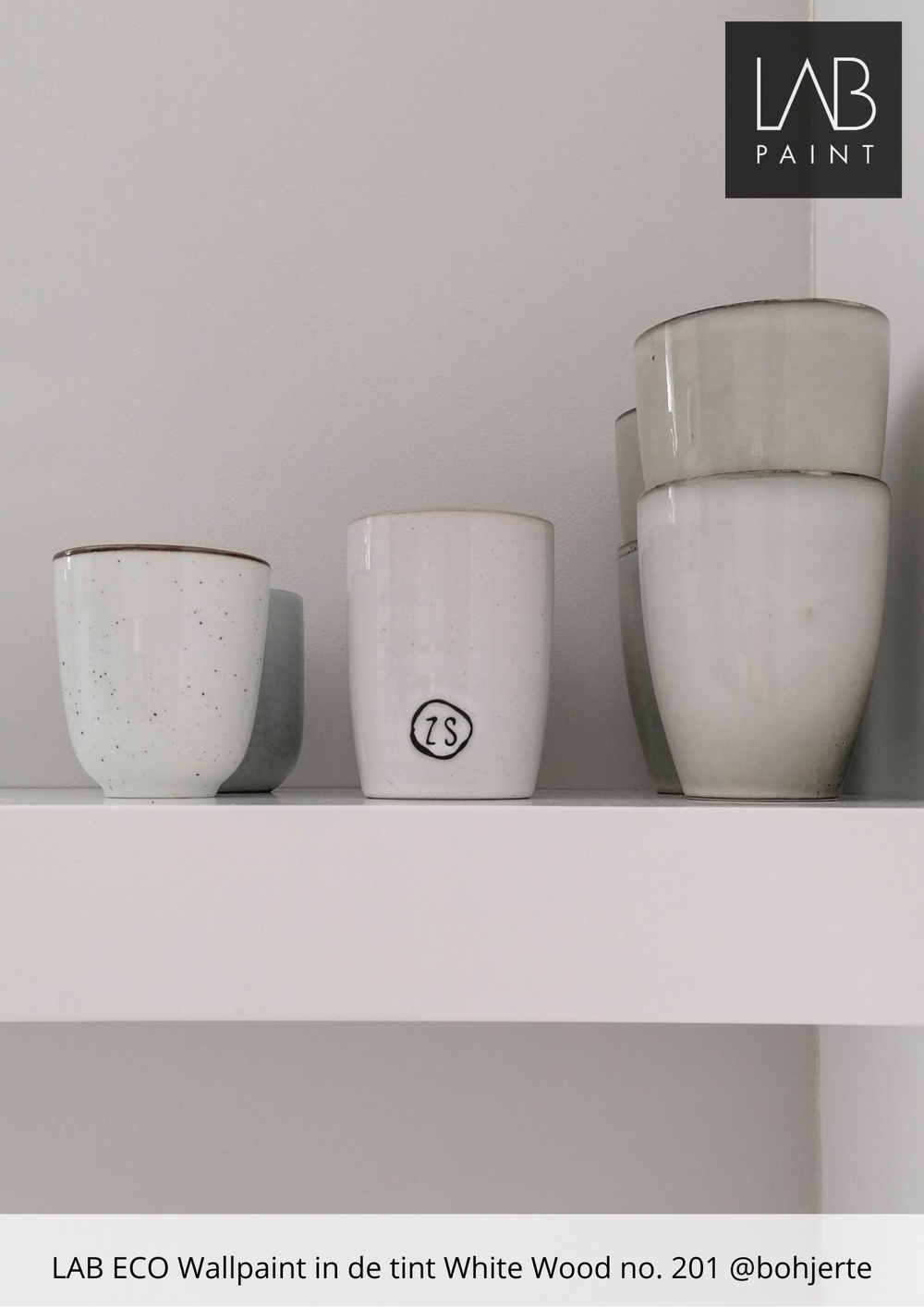 LAB-Wandfarbe | WEISSES HOLZ NR. 201