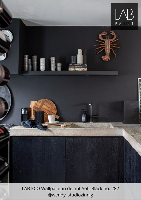 LAB-Farbmuster | Soft Black Nr. 282