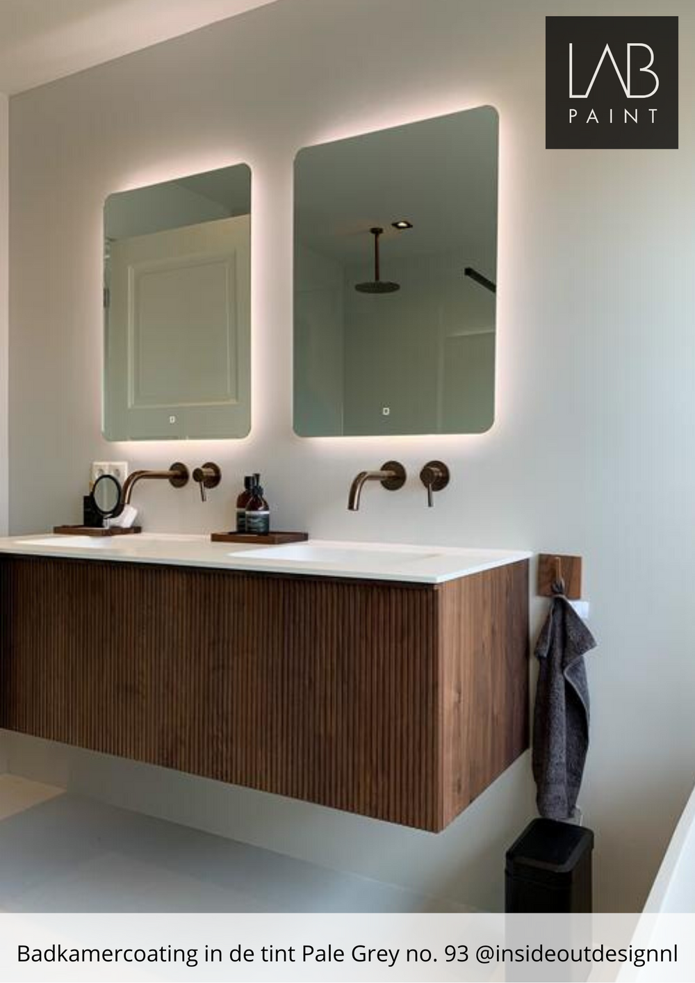 LAB Badkamercoating | PALE GREY NO. 93