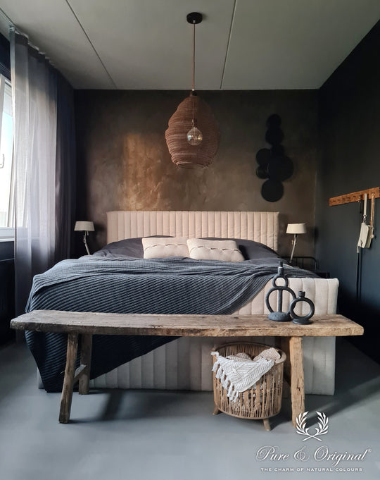 Traditionelle Lack-Hochglanz-Elemente | Bronze