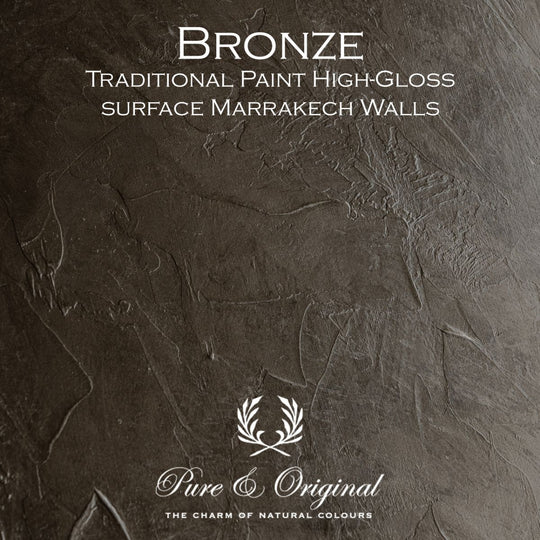 Traditionelle Lack-Hochglanz-Elemente | Bronze