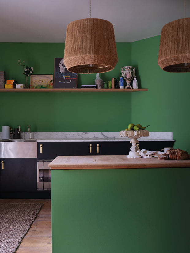 Modern Eggshell | Emerald Green no. W53