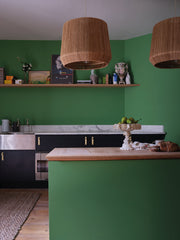Estate Eggshell | Emerald Green no. W53