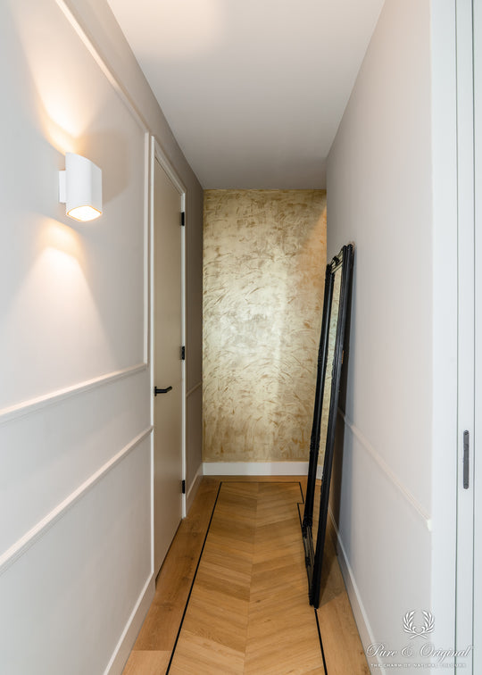 Traditionelle Lack-Hochglanz-Elemente | Gold