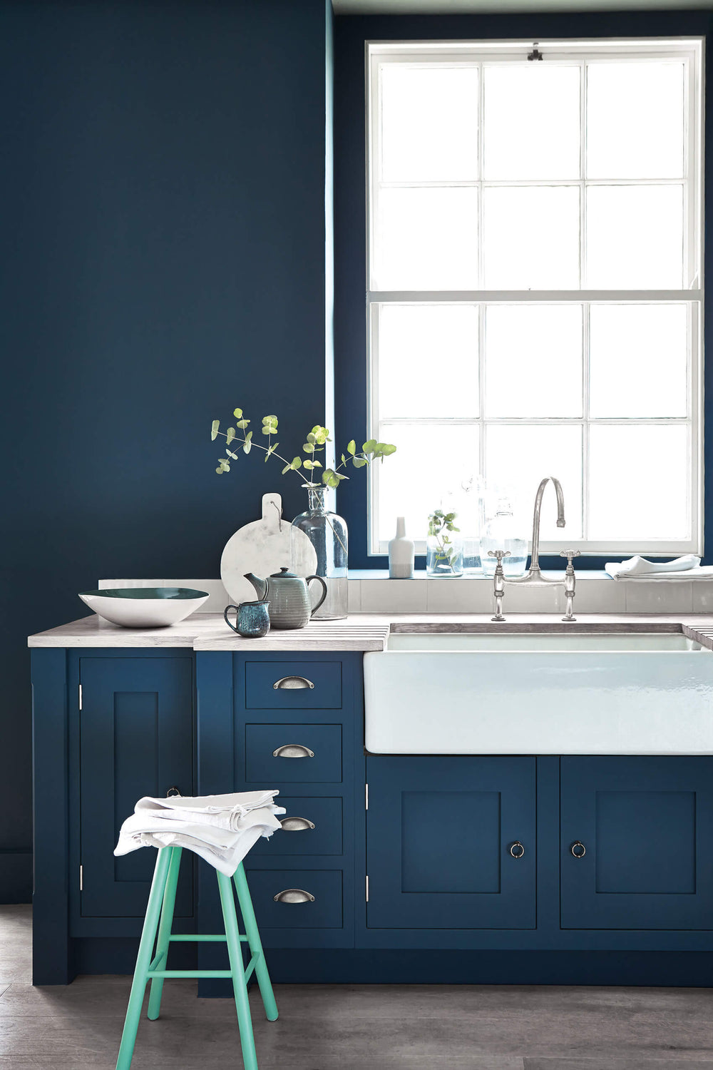 Intelligentes Satinwood | Hicks' Blau Nr. 208