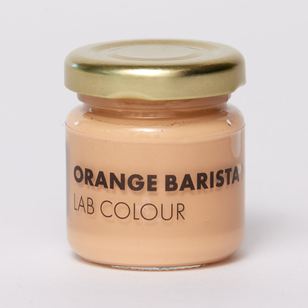LAB Musterglas | Orange Barista Nr. 117