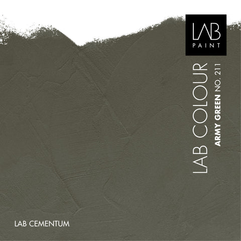 LAB Cementum Walls | ARMY GREEN NO. 211