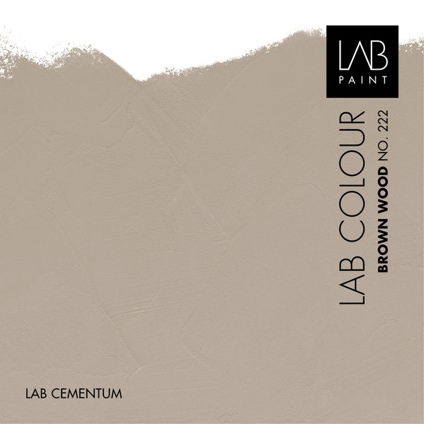 LAB Cementum Floor | Brown Wood no. 222