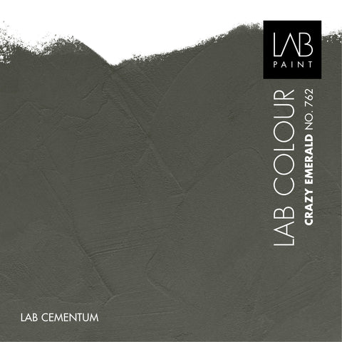 LAB Cementum Walls | CRAZY EMERALD NO. 762