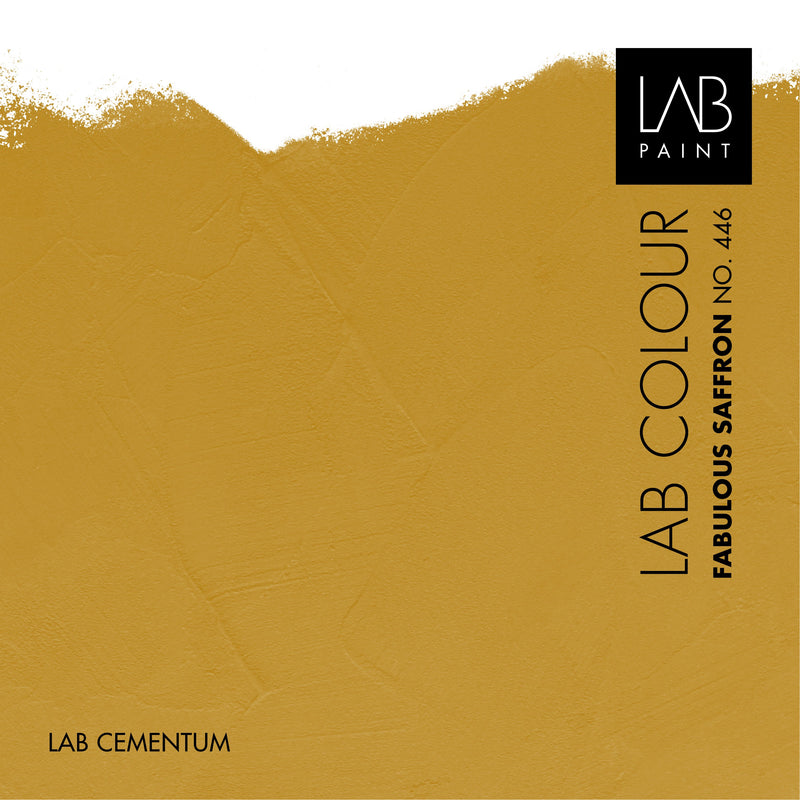 LAB Cementum Walls | FABULOUS SAFFRON NO. 446