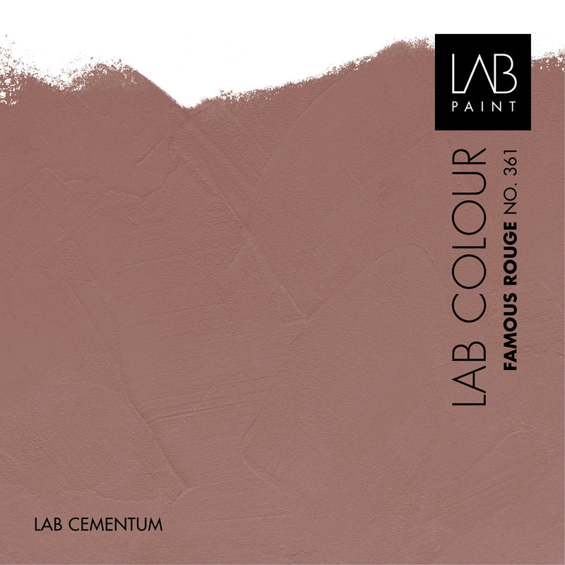 LAB Cementum Walls | FAMOUS ROUGE NO. 361