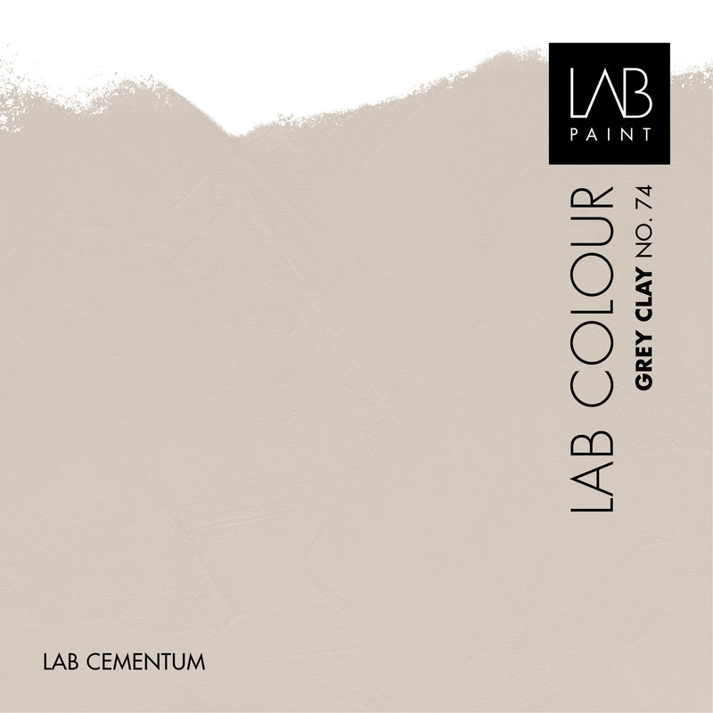 LAB Cementum Walls | GREY CLAY NO. 74