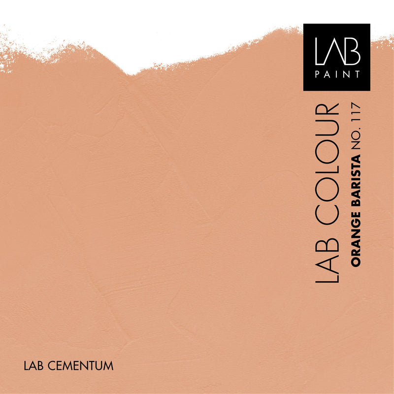 LAB Cementum Walls | Orange Barista no. 117