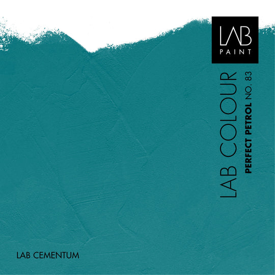 LAB Zementwände | Perfect Petrol Nr. 83