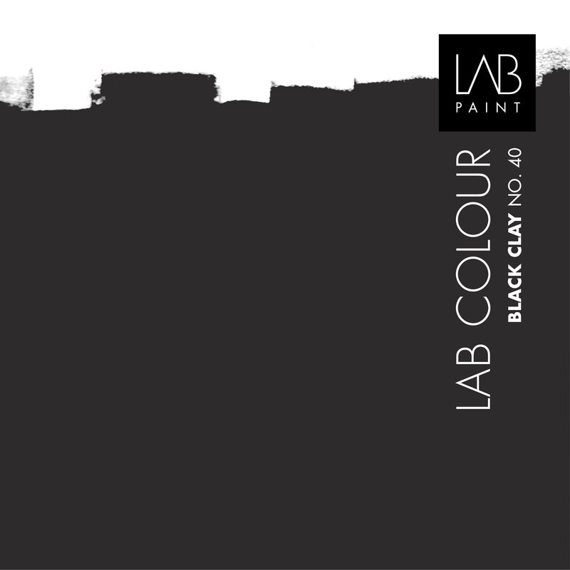LAB Wallpaint | BLACK CLAY NO. 40