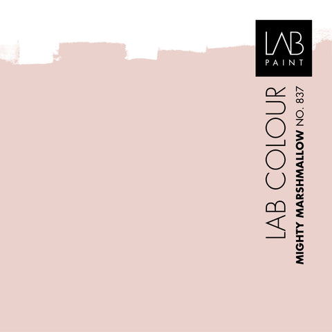 LAB Colour Sample | MIGHTY MARSHMALLOW NO. 837