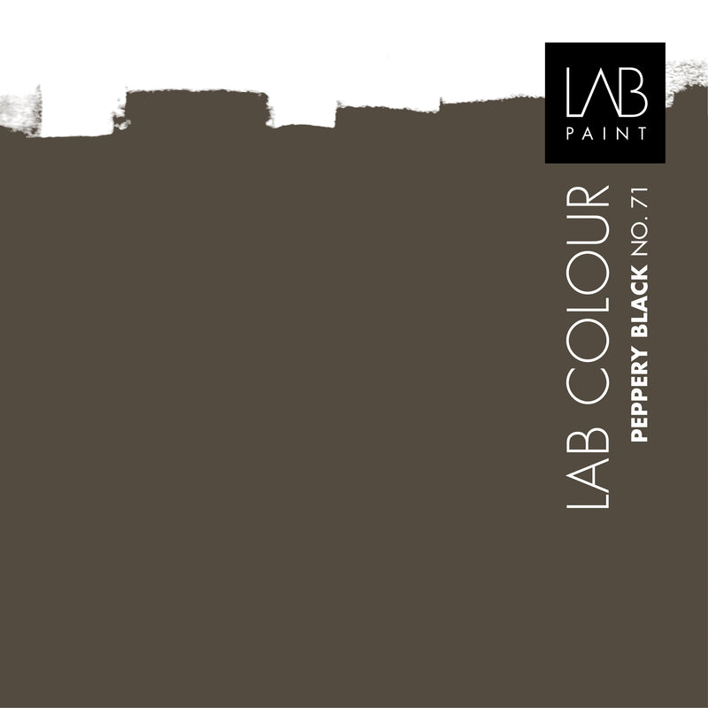 LAB Wallpaint Exterior | PEPPERY BLACK NO. 71