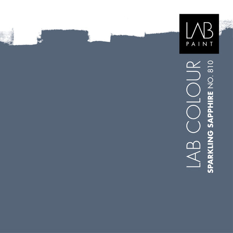 LAB Colour Sample | SPARKLING SAPPHIRE NO. 810