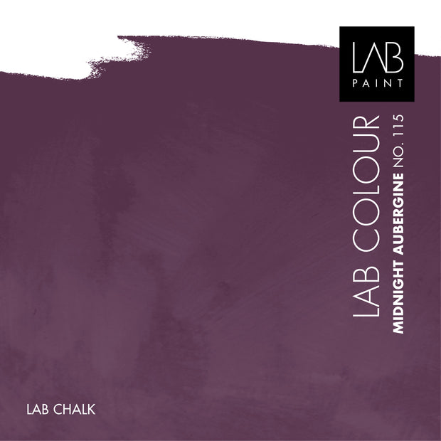 LAB Chalk | MIDNIGHT AUBERGINE NO. 115 | LAB ARCHIVE COLOURS