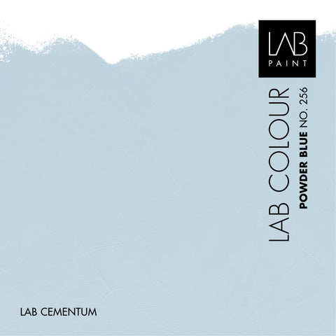 LAB Cementum Walls | POWDER BLUE NO. 256 | LAB ARCHIVE COLOURS