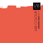 LAB Wallfix | Shocking Coral no. 77 | LAB Archive Colours