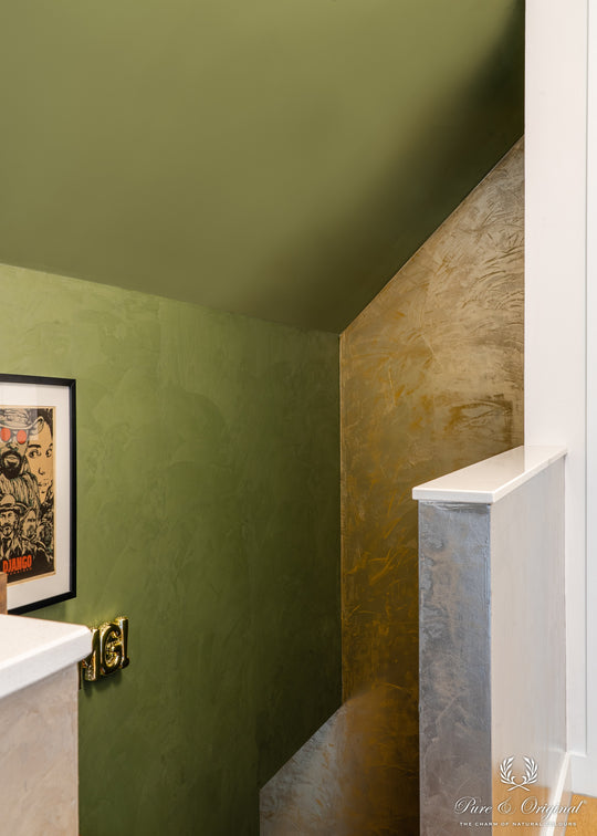 Traditionelle Lack-Hochglanz-Elemente | Gold