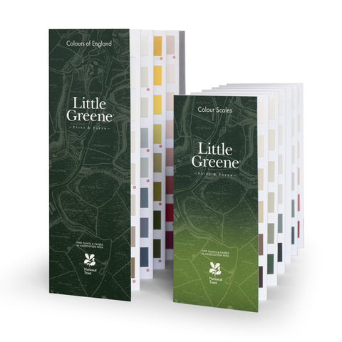 Little Greene Farbkarte Farben von England &amp; Farbskalen