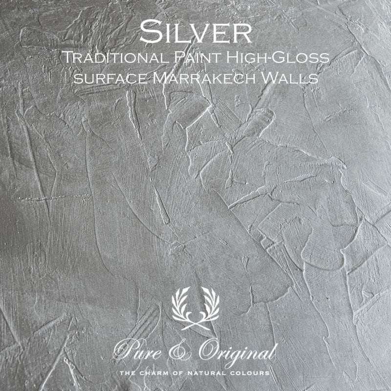 Traditional Paint High-Gloss Elements | Silver